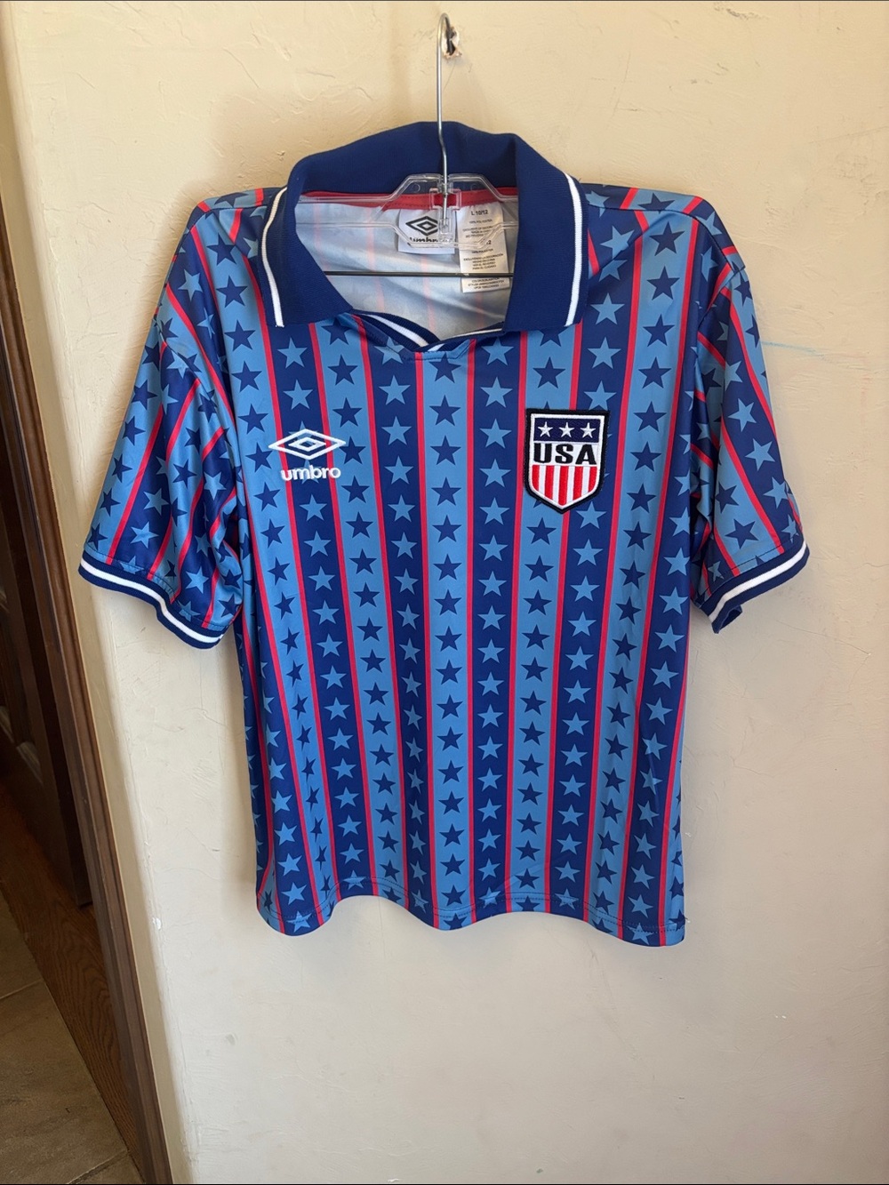 NWT UMBRO USA Jersey! Youth 10/12